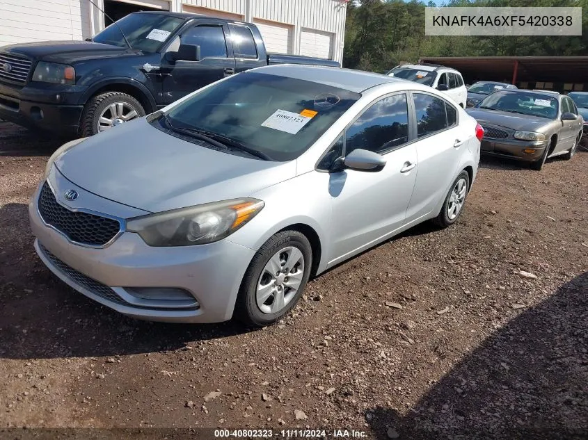 2015 Kia Forte Lx VIN: KNAFK4A6XF5420338 Lot: 40802323