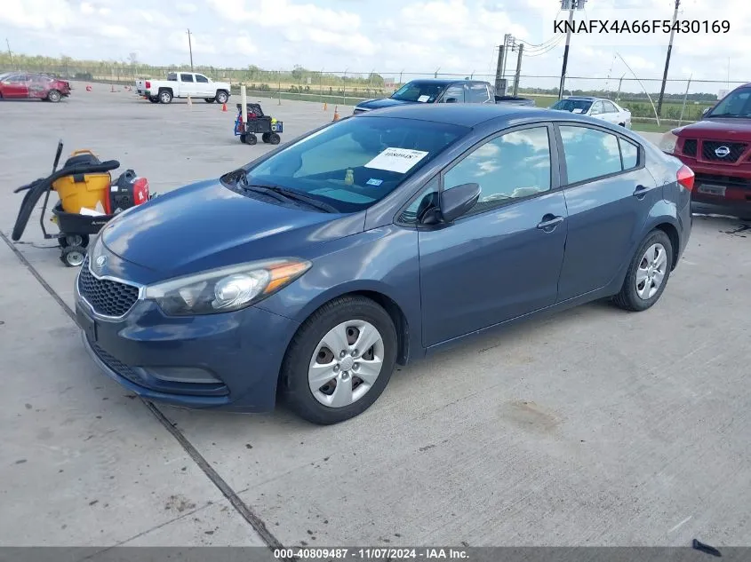 2015 Kia Forte Lx VIN: KNAFX4A66F5430169 Lot: 40809487