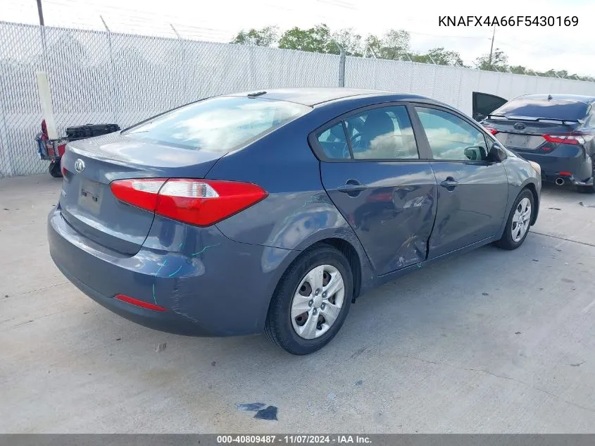 2015 Kia Forte Lx VIN: KNAFX4A66F5430169 Lot: 40809487