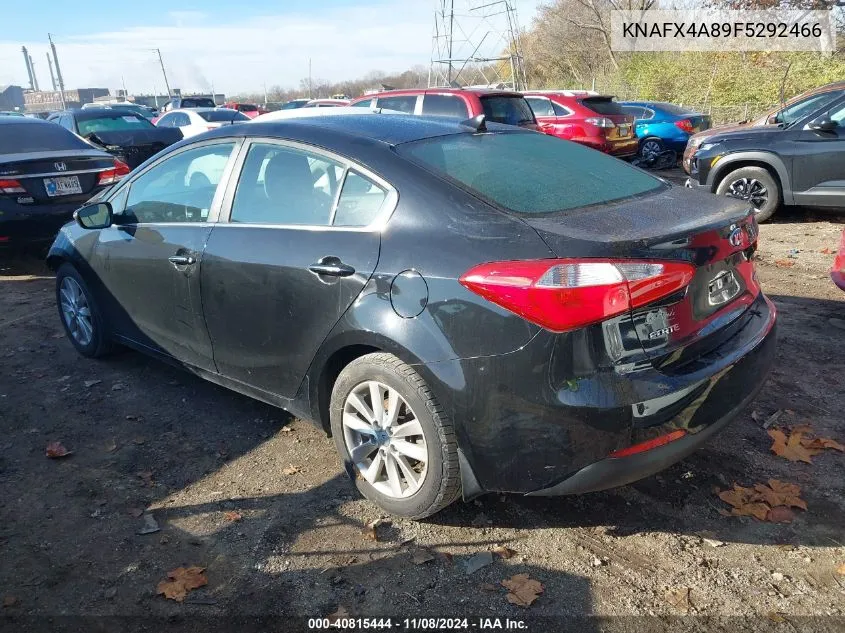 2015 Kia Forte Ex VIN: KNAFX4A89F5292466 Lot: 40815444