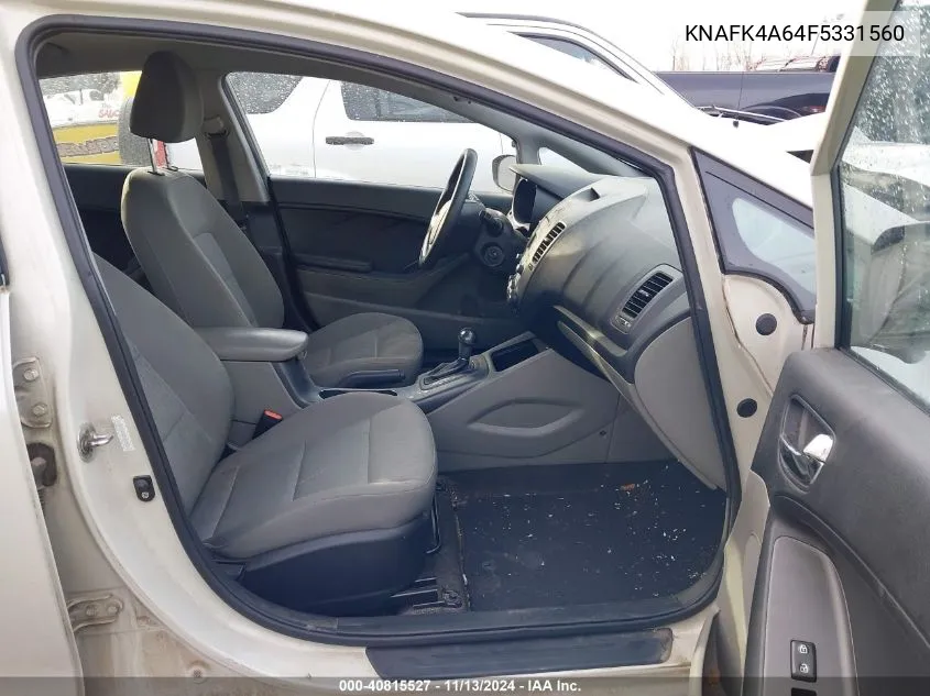 KNAFK4A64F5331560 2015 Kia Forte Lx