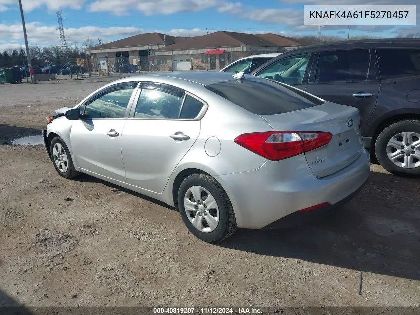 2015 Kia Forte Lx VIN: KNAFK4A61F5270457 Lot: 40819207