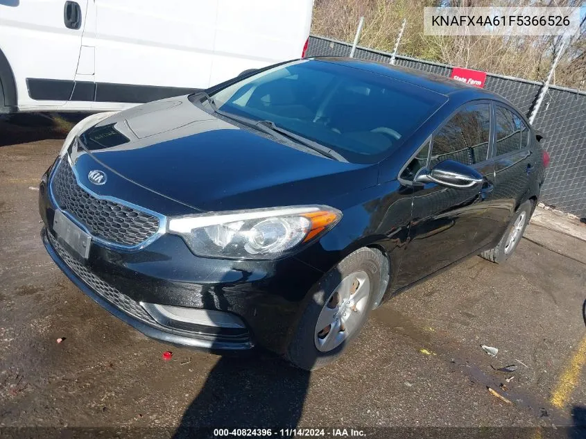 2015 Kia Forte Lx VIN: KNAFX4A61F5366526 Lot: 40824396