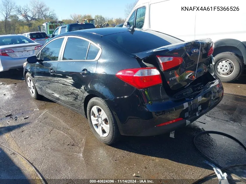 2015 Kia Forte Lx VIN: KNAFX4A61F5366526 Lot: 40824396