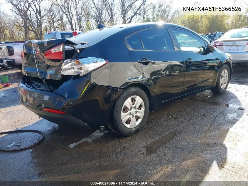 2015 Kia Forte Lx VIN: KNAFX4A61F5366526 Lot: 40824396