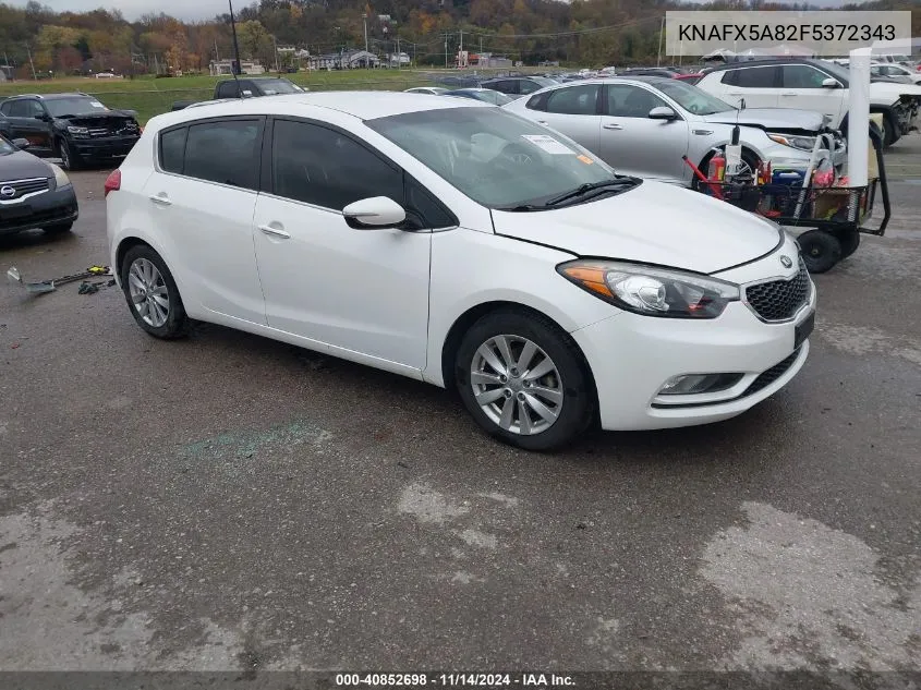 2015 Kia Forte Ex VIN: KNAFX5A82F5372343 Lot: 40852698