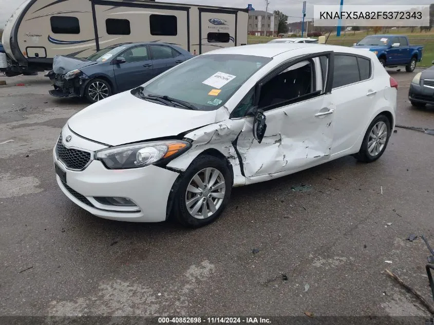 2015 Kia Forte Ex VIN: KNAFX5A82F5372343 Lot: 40852698