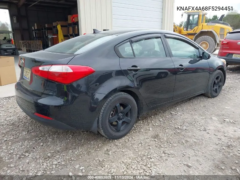 KNAFX4A68F5294451 2015 Kia Forte Lx