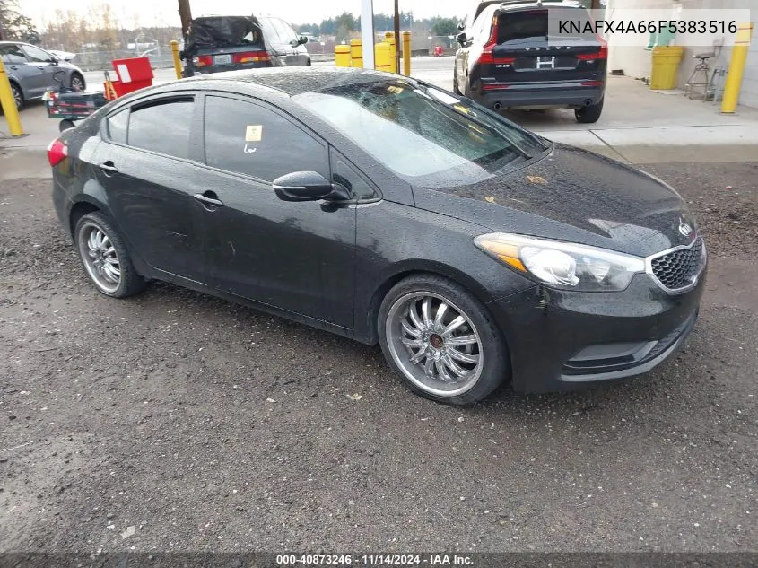 2015 Kia Forte Lx VIN: KNAFX4A66F5383516 Lot: 40873246