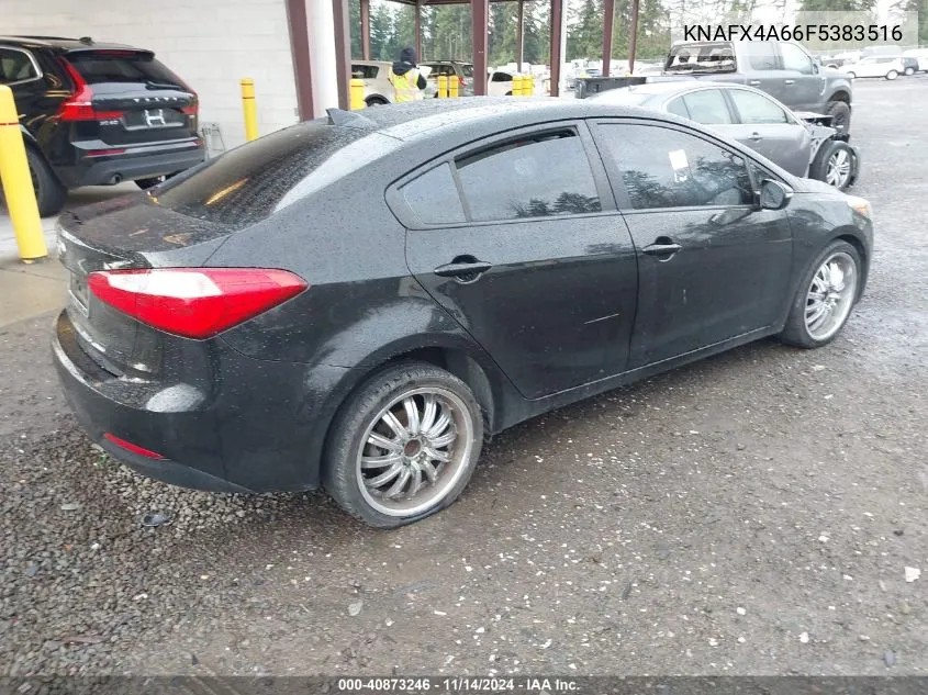 2015 Kia Forte Lx VIN: KNAFX4A66F5383516 Lot: 40873246