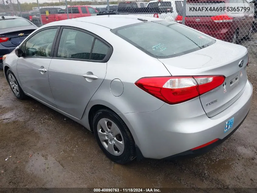 2015 Kia Forte Lx VIN: KNAFX4A69F5365799 Lot: 40890763