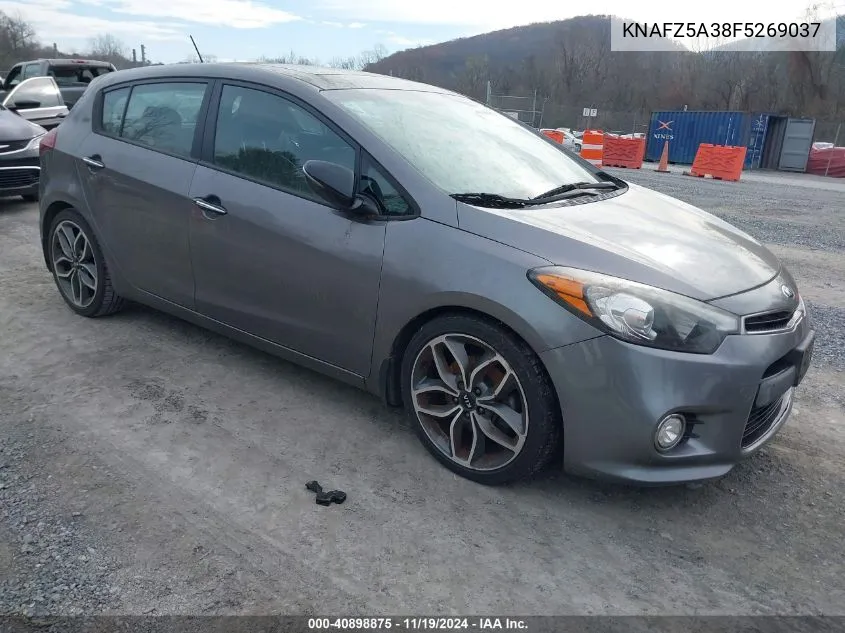 2015 Kia Forte Sx VIN: KNAFZ5A38F5269037 Lot: 40898875