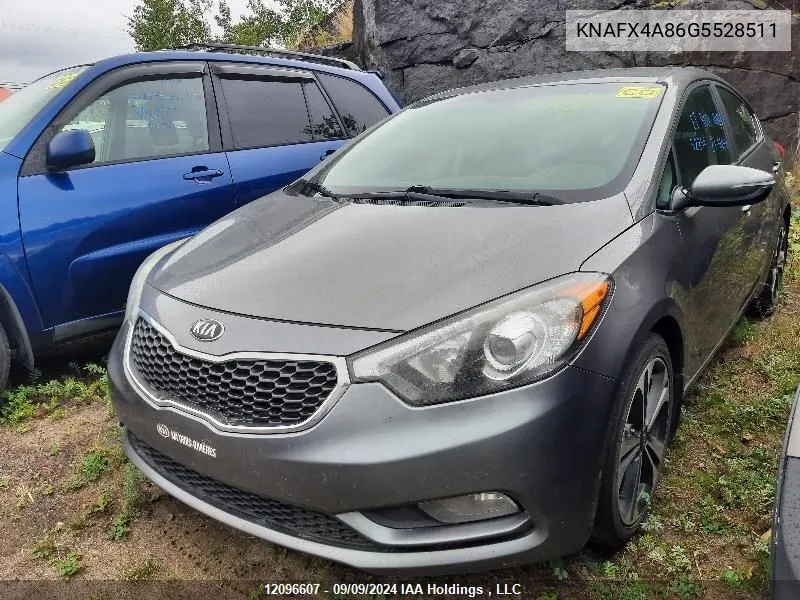 KNAFX4A86G5528511 2016 Kia Forte Ex