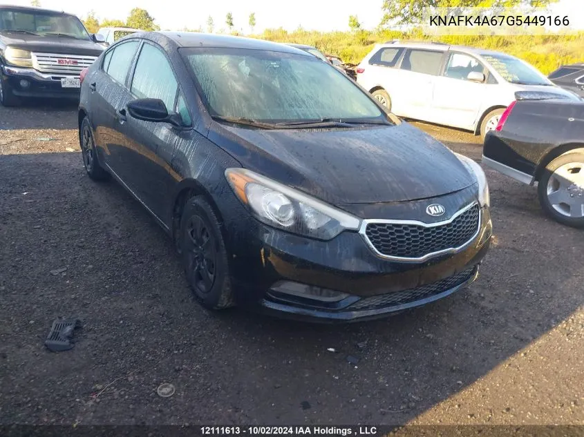 KNAFK4A67G5449166 2016 Kia Forte