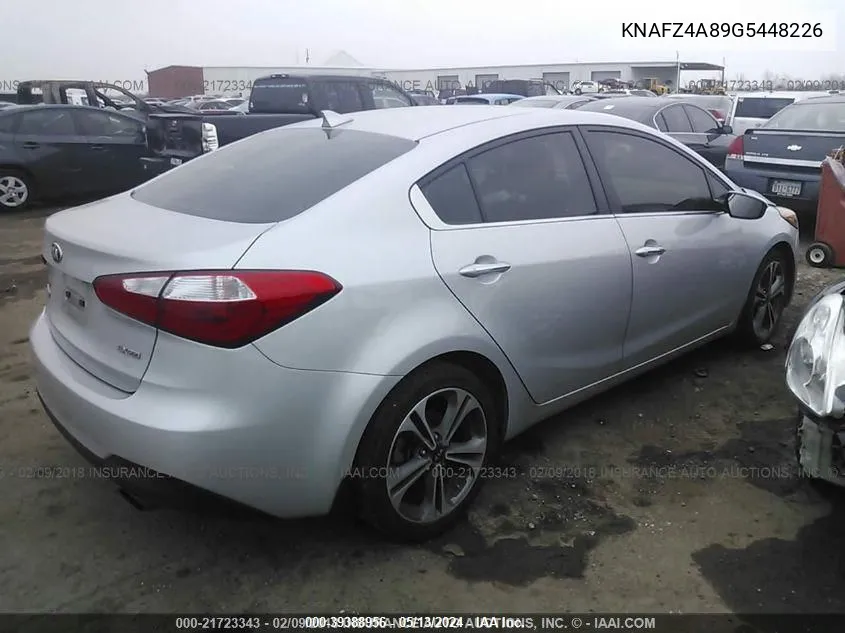 KNAFZ4A89G5448226 2016 Kia Forte Ex