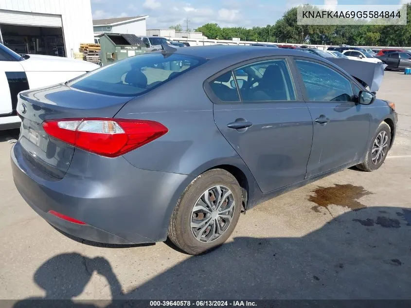 2016 Kia Forte Lx VIN: KNAFK4A69G5584844 Lot: 39640578