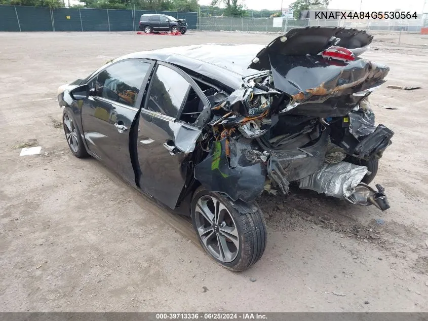 KNAFX4A84G5530564 2016 Kia Forte Ex