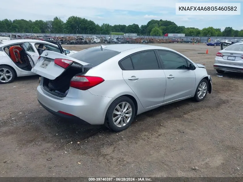 2016 Kia Forte Lx VIN: KNAFX4A68G5460582 Lot: 39740397