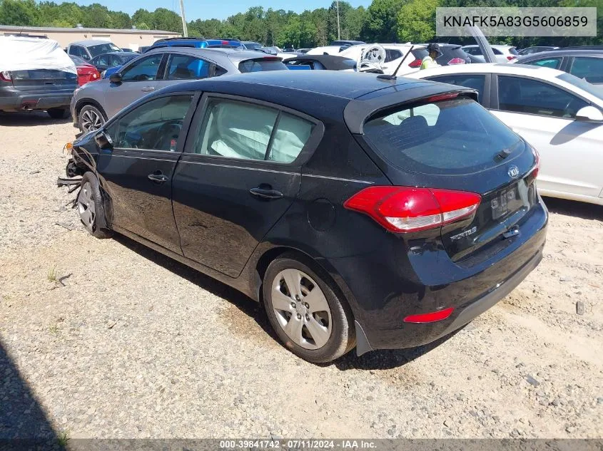 2016 Kia Forte Lx VIN: KNAFK5A83G5606859 Lot: 39841742