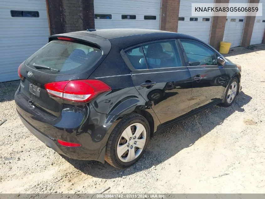 KNAFK5A83G5606859 2016 Kia Forte Lx