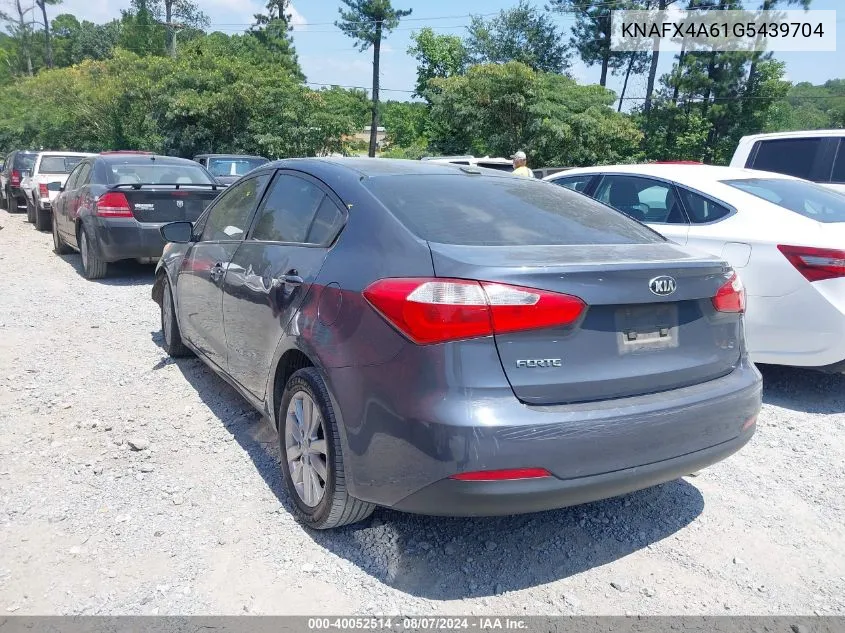 2016 Kia Forte Lx VIN: KNAFX4A61G5439704 Lot: 40052514