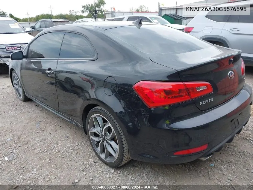 KNAFZ6A30G5576595 2016 Kia Forte Koup Sx