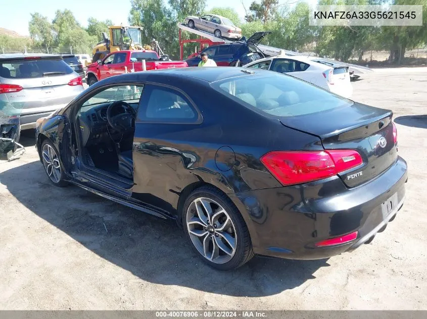 KNAFZ6A33G5621545 2016 Kia Forte Koup Sx