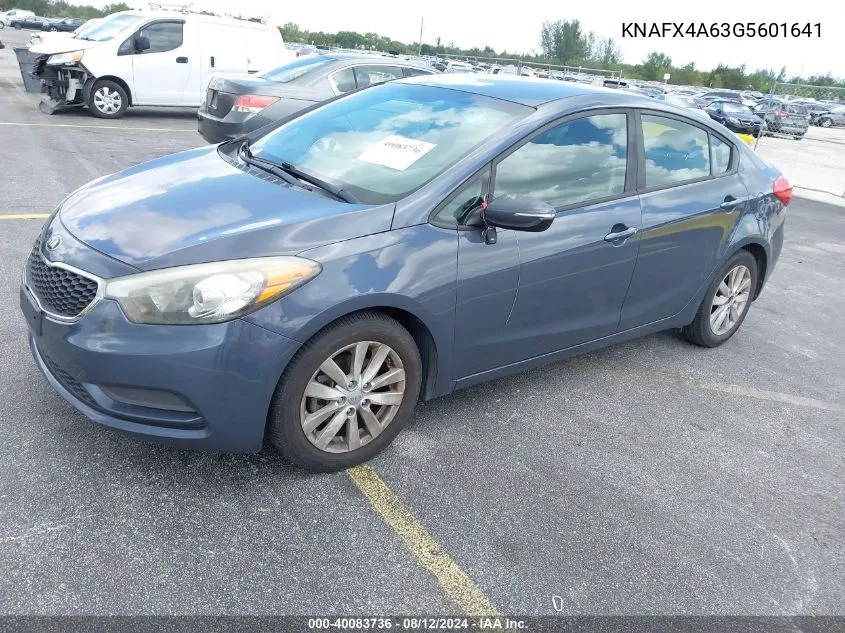 KNAFX4A63G5601641 2016 Kia Forte Lx