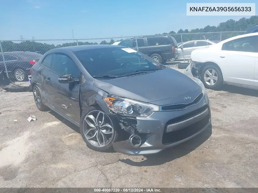 KNAFZ6A39G5656333 2016 Kia Forte Koup Sx