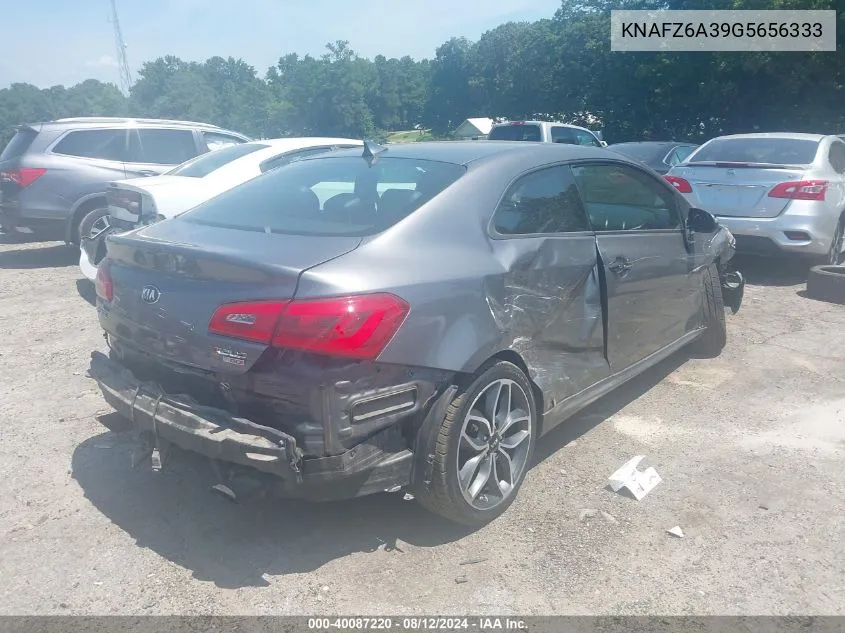 KNAFZ6A39G5656333 2016 Kia Forte Koup Sx