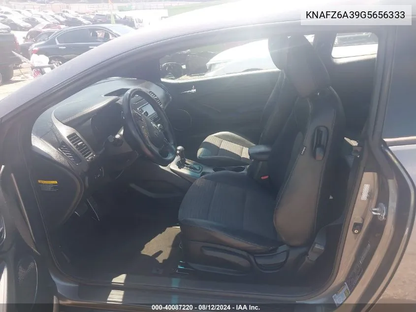 KNAFZ6A39G5656333 2016 Kia Forte Koup Sx