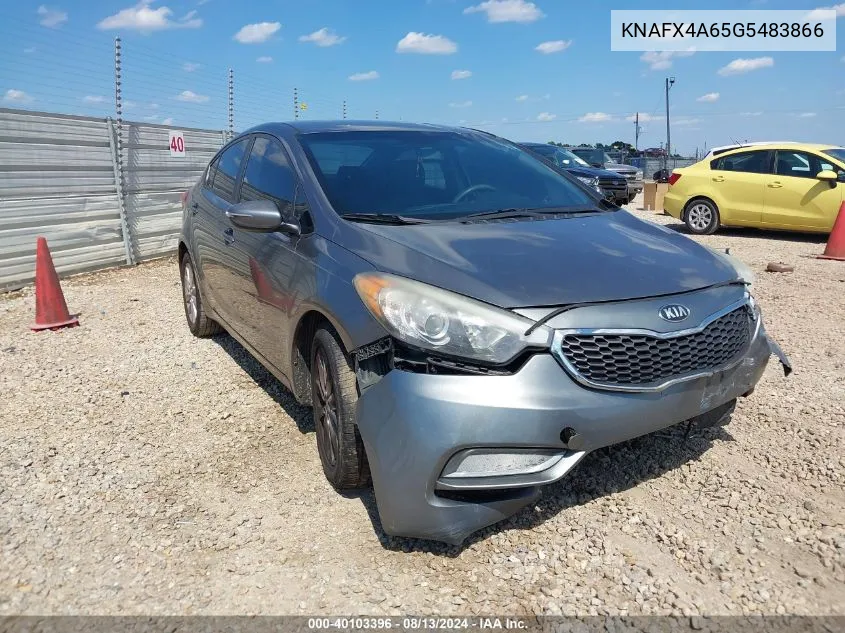 2016 Kia Forte Lx VIN: KNAFX4A65G5483866 Lot: 40103396