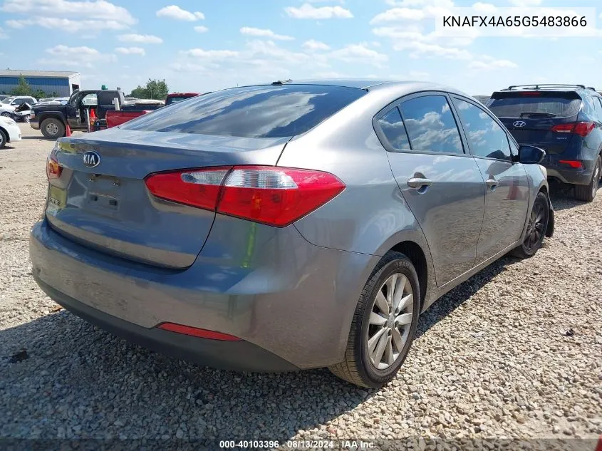 2016 Kia Forte Lx VIN: KNAFX4A65G5483866 Lot: 40103396