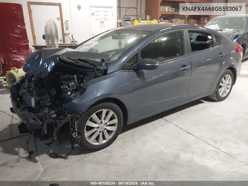 KNAFX4A68G5553067 2016 Kia Forte Lx