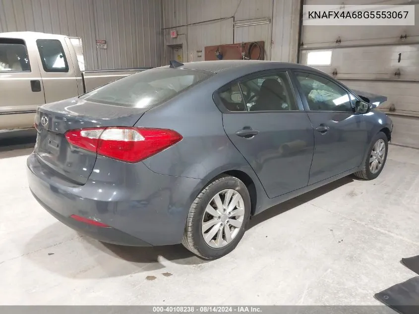 KNAFX4A68G5553067 2016 Kia Forte Lx