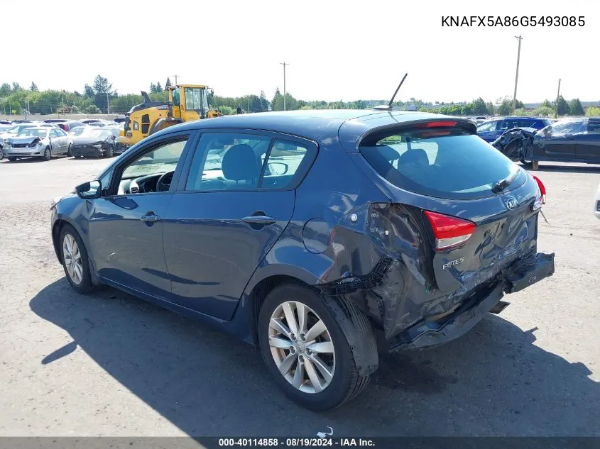 KNAFX5A86G5493085 2016 Kia Forte Lx