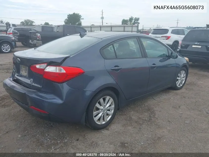 KNAFX4A65G5608073 2016 Kia Forte Lx