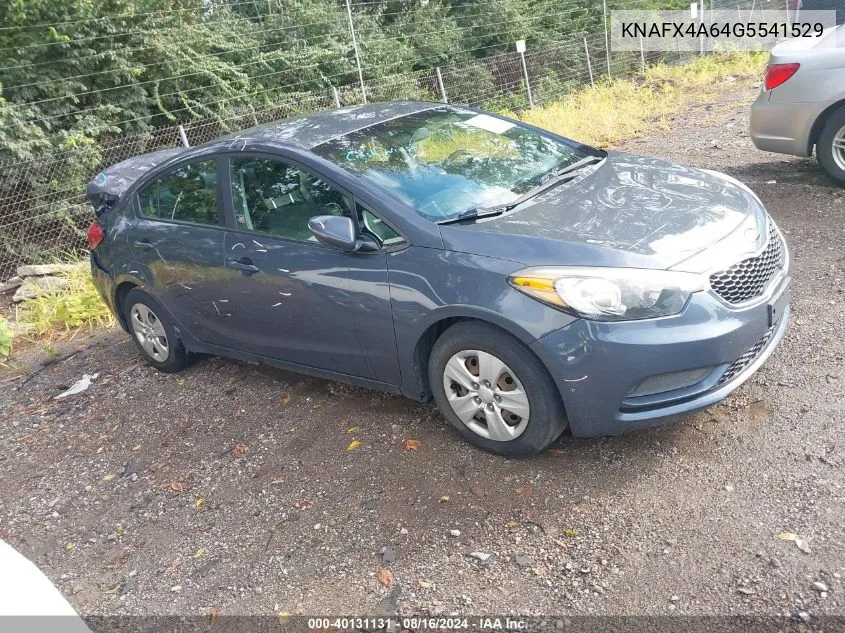 KNAFX4A64G5541529 2016 Kia Forte Lx