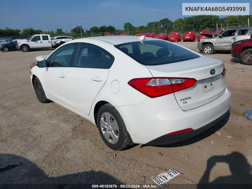 KNAFK4A68G5493998 2016 Kia Forte Lx