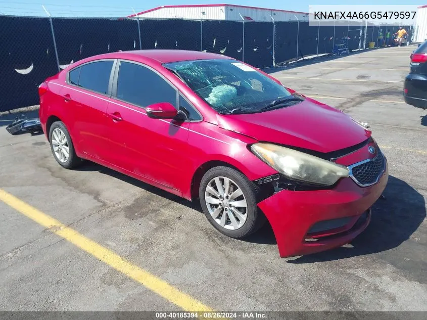 2016 Kia Forte Lx VIN: KNAFX4A66G5479597 Lot: 40185394