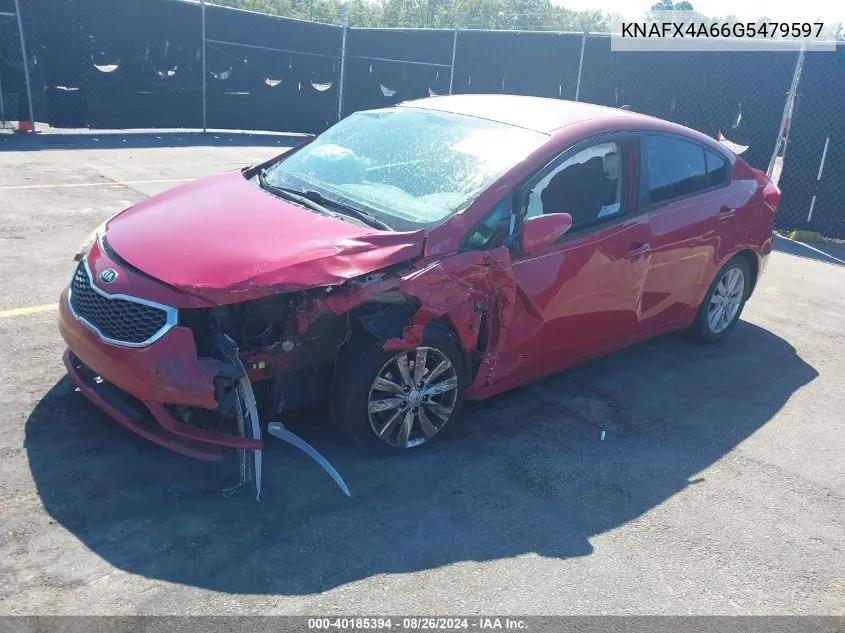 KNAFX4A66G5479597 2016 Kia Forte Lx