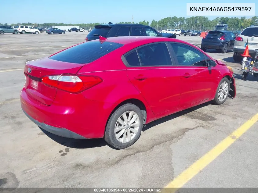 2016 Kia Forte Lx VIN: KNAFX4A66G5479597 Lot: 40185394