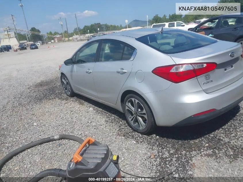 KNAFX4A81G5497605 2016 Kia Forte Ex