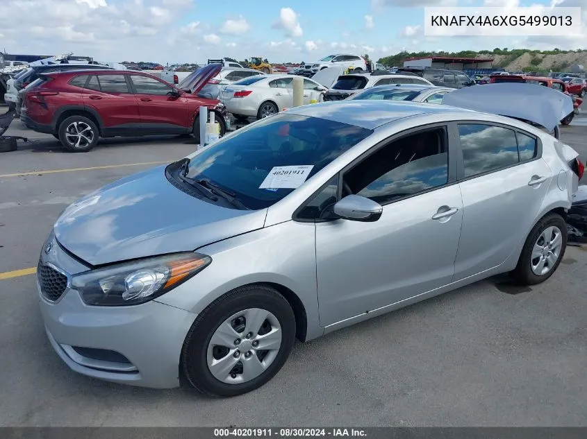 KNAFX4A6XG5499013 2016 Kia Forte Lx