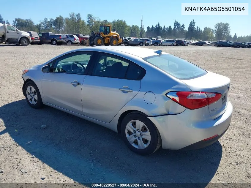 2016 Kia Forte Lx VIN: KNAFK4A65G5501054 Lot: 40220527