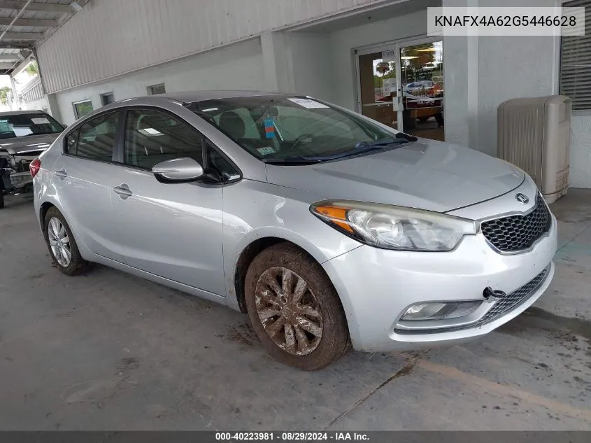 KNAFX4A62G5446628 2016 Kia Forte Lx