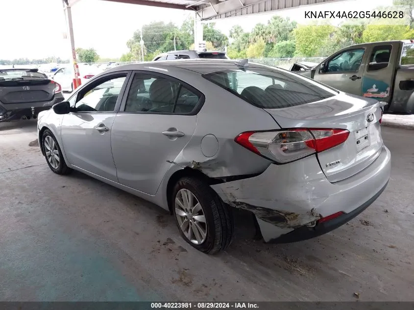 2016 Kia Forte Lx VIN: KNAFX4A62G5446628 Lot: 40223981