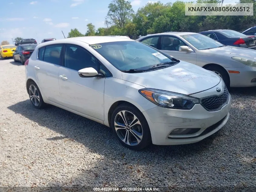 KNAFX5A88G5626512 2016 Kia Forte Ex