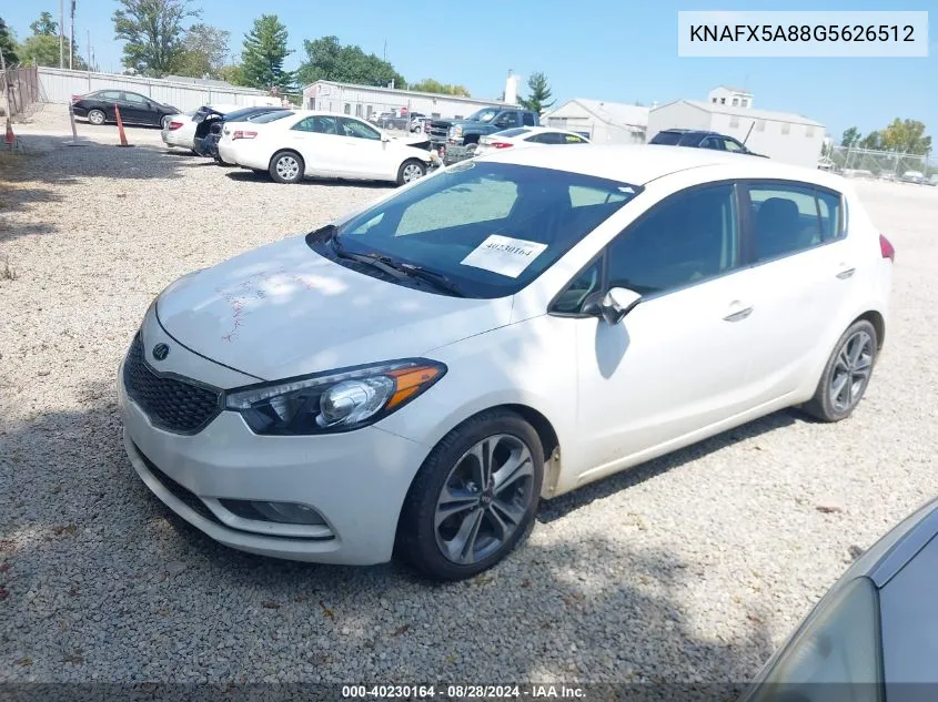 KNAFX5A88G5626512 2016 Kia Forte Ex