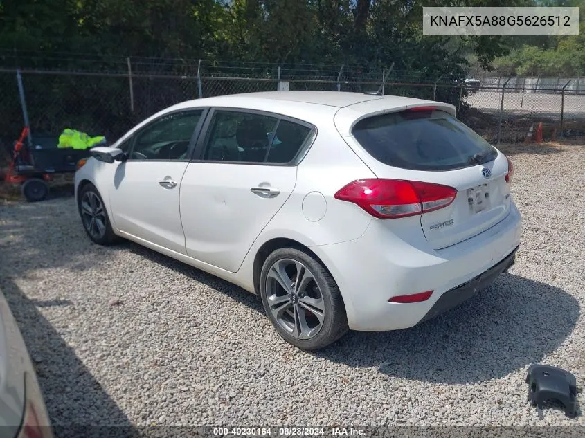 KNAFX5A88G5626512 2016 Kia Forte Ex